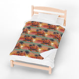 Summer Design 06 on Velveteen Plush Blanket - Perfect for Home Decor and Gifts