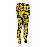 Women's Halloween Cut & Sew Casual Leggings (AOP) 4