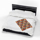 Summer Design 06 on Velveteen Plush Blanket - Perfect for Home Decor and Gifts
