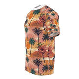 Summer Design 05 on Floral Unisex Cut & Sew Tee - Vibrant Nature Inspired Design for All Occasions