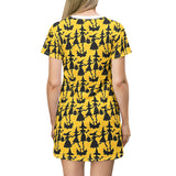 Halloween T-Shirt Dress (AOP) 4