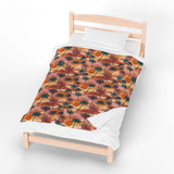 Summer Design 05 on Velveteen Plush Blanket - Perfect for Home Decor and Gifts