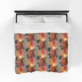 Summer Design 06 on Velveteen Plush Blanket - Perfect for Home Decor and Gifts