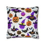 Beautiful Halloween Spun Polyester Square Pillow Case 5
