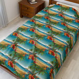 Summer Design 10 on Velveteen Plush Blanket - Perfect for Home Decor and Gifts