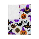Beautiful Halloween Velveteen Minky Blanket 5