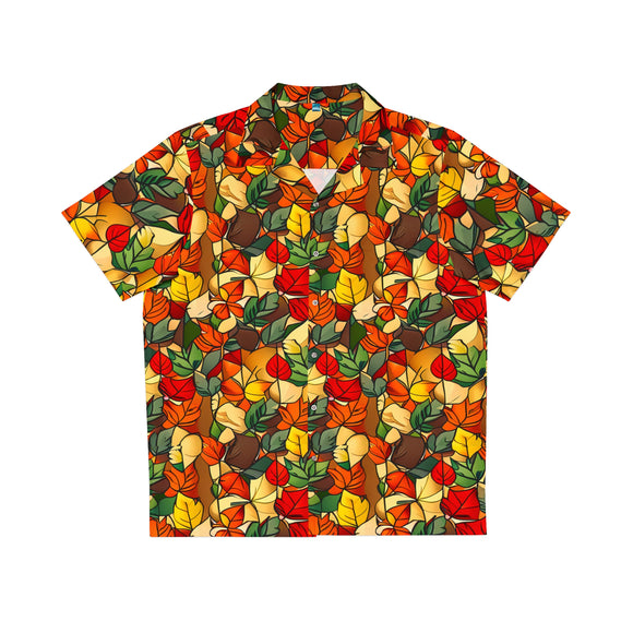 Beautiful Autumn Men's Hawaiian Shirt (AOP) 10
