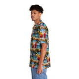 Summer Design 07 on Beautiful Men's Hawaiian Shirt (AOP) 7