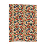 Summer Design 03 on Velveteen Plush Blanket - Perfect for Home Decor and Gifts