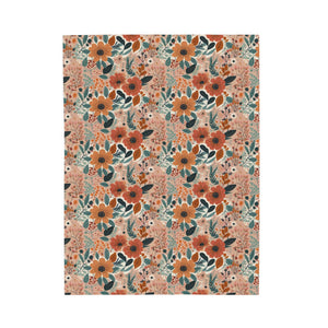 Summer Design 01 on Velveteen Plush Blanket - Perfect for Home Decor and Gifts