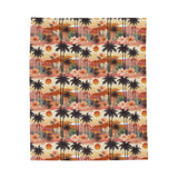 Summer Design 04 on Velveteen Plush Blanket - Perfect for Home Decor and Gifts