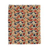 Summer Design 03 on Velveteen Plush Blanket - Perfect for Home Decor and Gifts