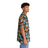 Summer Design 07 on Beautiful Men's Hawaiian Shirt (AOP) 7