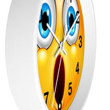 Surprised Emoji Wall clock