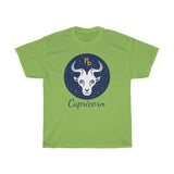 Capricorn Zodiac Unisex Heavy Cotton Tee