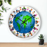 World Harmony Design on a Wall clock
