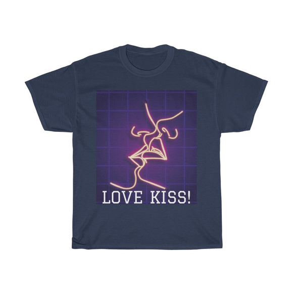 Love Kiss Unisex Heavy Cotton Tee