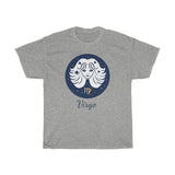 Virgo Zodiac Unisex Heavy Cotton Tee