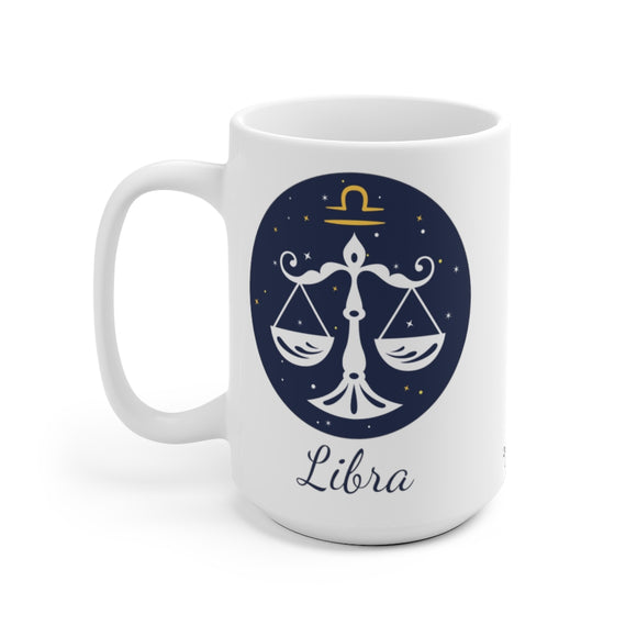 Libra Zodiac Ceramic Mug (EU) 11oz and 15 oz