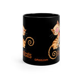 Romanticats 11oz Black Mug