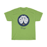 Virgo Zodiac Unisex Heavy Cotton Tee