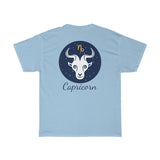 Capricorn Zodiac Unisex Heavy Cotton Tee