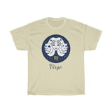 Virgo Zodiac Unisex Heavy Cotton Tee