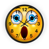 Surprised Emoji Wall clock