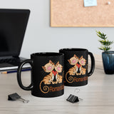 Romanticats 11oz Black Mug