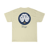 Virgo Zodiac Unisex Heavy Cotton Tee