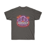 "Adult Toys" design on Unisex Ultra Cotton Tee