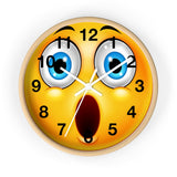 Surprised Emoji Wall clock