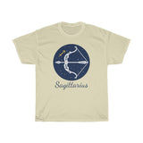 Sagittarius Zodiac Unisex Heavy Cotton Tee