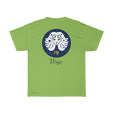 Virgo Zodiac Unisex Heavy Cotton Tee