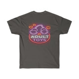 "Adult Toys" design on Unisex Ultra Cotton Tee