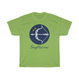 Sagittarius Zodiac Unisex Heavy Cotton Tee