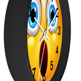 Surprised Emoji Wall clock