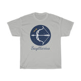 Sagittarius Zodiac Unisex Heavy Cotton Tee