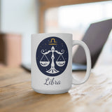 Libra Zodiac Ceramic Mug (EU) 11oz and 15 oz