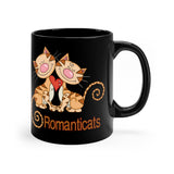 Romanticats 11oz Black Mug