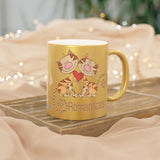 Romanticats Metallic Mug (Silver\Gold)