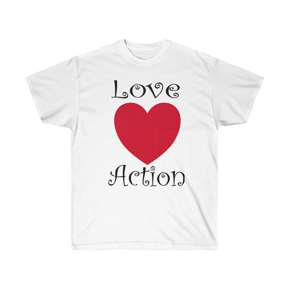 Love Action Design Unisex Ultra Cotton Tee