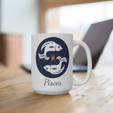 Pisces Zodiac Ceramic Mug (EU) 11 oz and 15 oz