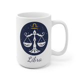 Libra Zodiac Ceramic Mug (EU) 11oz and 15 oz