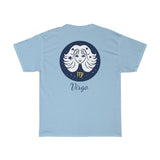 Virgo Zodiac Unisex Heavy Cotton Tee