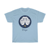 Virgo Zodiac Unisex Heavy Cotton Tee