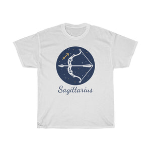 Sagittarius Zodiac Unisex Heavy Cotton Tee