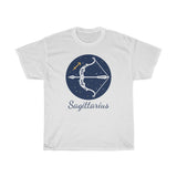 Sagittarius Zodiac Unisex Heavy Cotton Tee