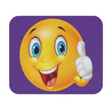 Happy Cheery Emoji Mouse Pad (Rectangle)