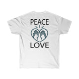 Love Peace Design Unisex Ultra Cotton Tee